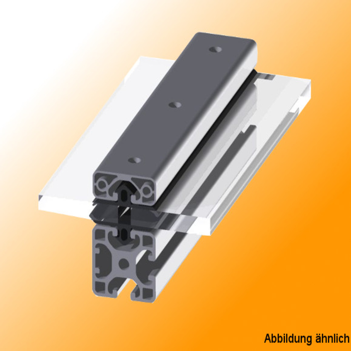 LCP Weatherstrip profile I-Type Slot 8 (~1m)